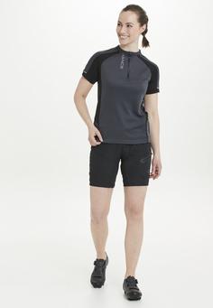 Rückansicht von Endurance JAVA W Bike S/S Tee Fahrradtrikot Damen 1009 India Ink