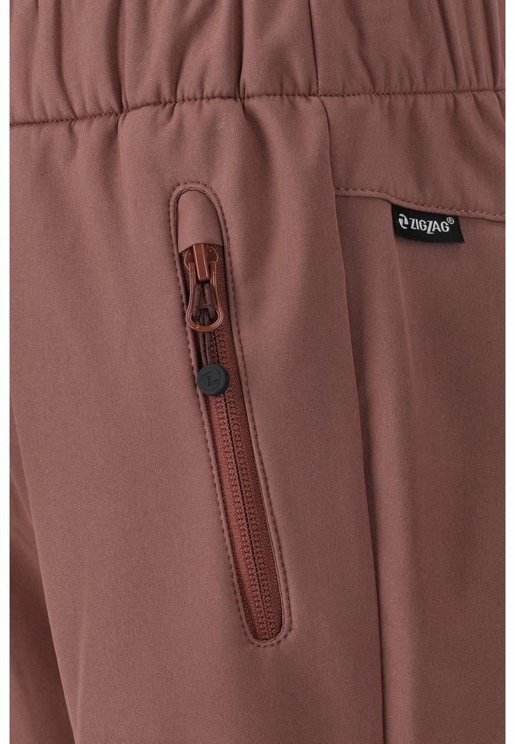 ZigZag ZigZag Ludo Softshellhose Kinder - 5127 Marron - 0 | SportScheck