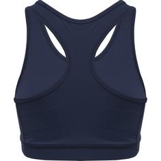 Rückansicht von Newline WOMEN'S CORE ATHLETIC TOP Sport-BH Damen BLACK IRIS