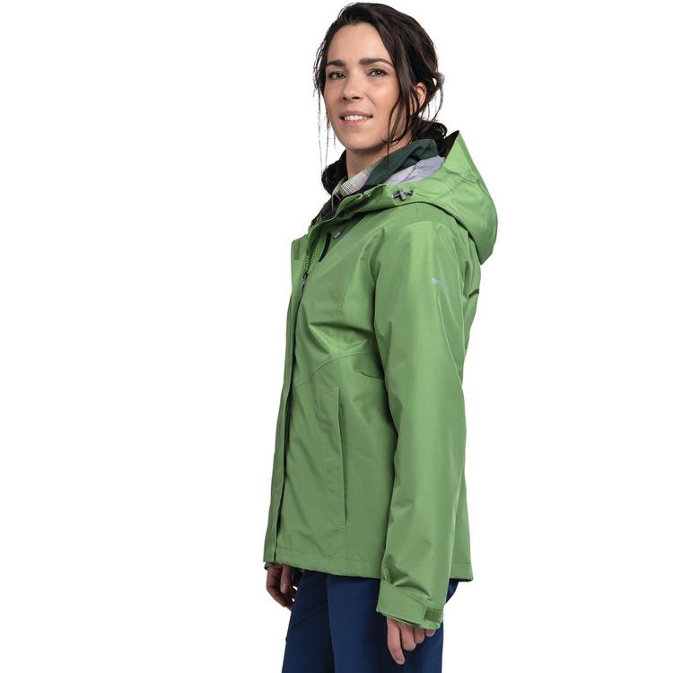 Sch&ouml;ffel Sch&ouml;ffel Hiking 3in1 Jacket Style Okere WMS Outdoorjacke Damen - 6485 - gr&uuml;n - 2 | SportScheck