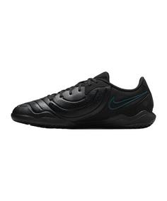 Rückansicht von Nike IN Fußballschuhe Herren schwarzschwarz