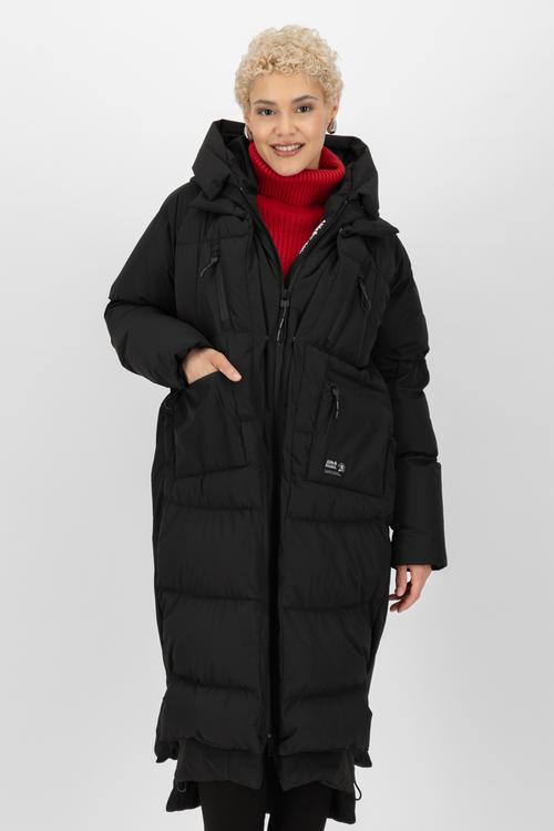 Rückansicht von ALIFE AND KICKIN RihannaAK A Winterjacke Damen moonless