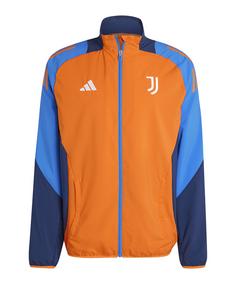 adidas Juventus Turin Prematch Jacke Trainingsjacke orange