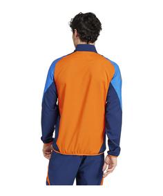 Rückansicht von adidas Juventus Turin Prematch Jacke Trainingsjacke orange