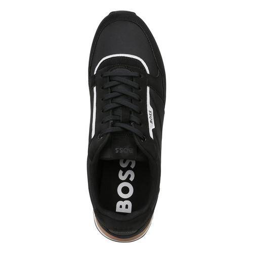 Rückansicht von Boss Sneaker Sneaker Herren Schwarz