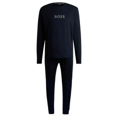 Boss Pyjama Pyjama Herren Blau