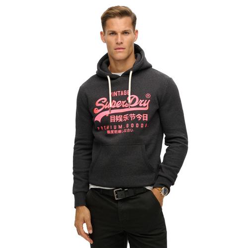 Rückansicht von Superdry Sweatshirt Sweatshirt Herren Schwarz