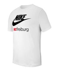 Nike SC Freiburg Futura T-Shirt T-Shirt Herren - weiss