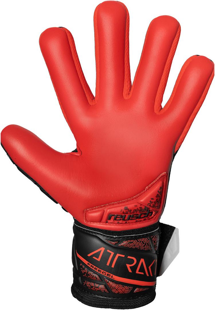 Reusch Reusch Attrakt Freegel Silver NC Junior Torwarthandschuhe - 7805 black/red - 0 | SportScheck