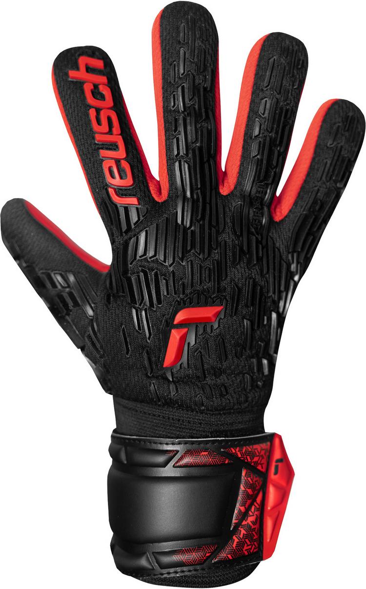 Reusch Reusch Attrakt Freegel Silver NC Junior Torwarthandschuhe - 7805 black/red - 1 | SportScheck