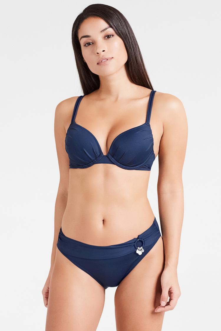 S.OLIVER S.OLIVER Push-Up-Bikini Bikini Set Damen - dunkelblau - 6 | SportScheck