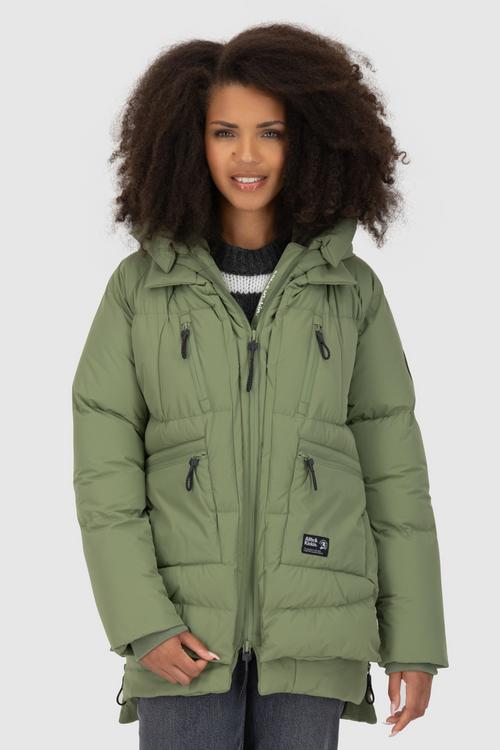 Rückansicht von ALIFE AND KICKIN RachelAK A Winterjacke Damen dust