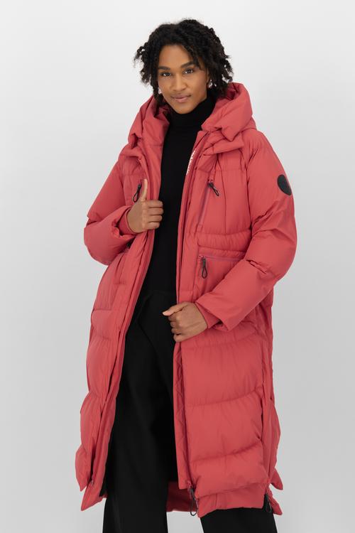 Rückansicht von ALIFE AND KICKIN RihannaAK A Winterjacke Damen astro dust