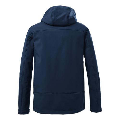 Rückansicht von KILLTEC KOW163 Softshelljacke Herren Blau3024