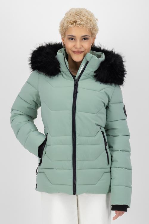 Rückansicht von ALIFE AND KICKIN ZophiaAK A Winterjacke Damen alpine frost