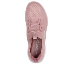 Rückansicht von Skechers SUMMITS TOP PLAYER Sneaker Damen Rosa / Mauve