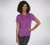 Skechers GODRI SWIFT TUNIC TEE T-Shirt Damen - Violett / Stockrose