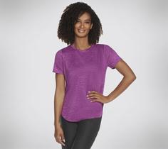 Skechers GODRI SWIFT TUNIC TEE T-Shirt Damen Violett / Stockrose