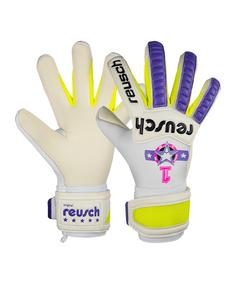 Reusch Legacy Pro Am Silver TW-Handschuhe Torwarthandschuhe weisslila