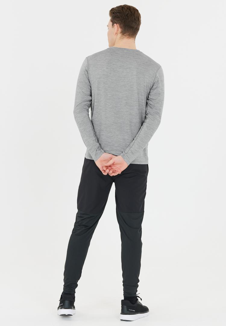 Endurance Endurance Abdon Langarmshirt Herren - 1005 Light Grey Melange - 2 | SportScheck