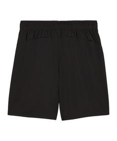 Rückansicht von PUMA Borussia Mönchengladbach Short Fußballshorts schwarz