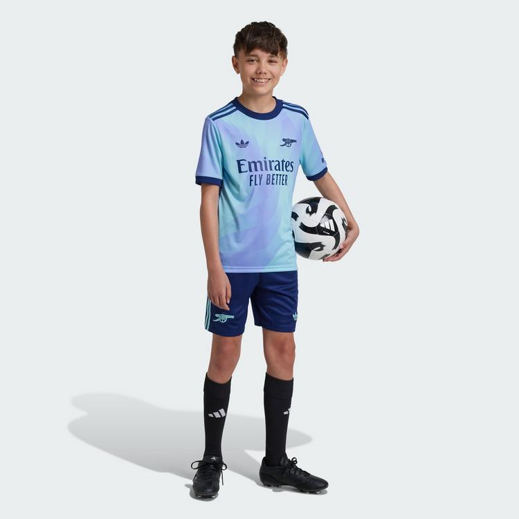 adidas adidas Arsenal 24/25 Kids Ausweichshorts Fu&szlig;ballshorts Kinder - Night Sky - 0 | SportScheck