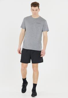 Rückansicht von Endurance Abdon Funktionsshirt Herren 1005 Light Grey Melange