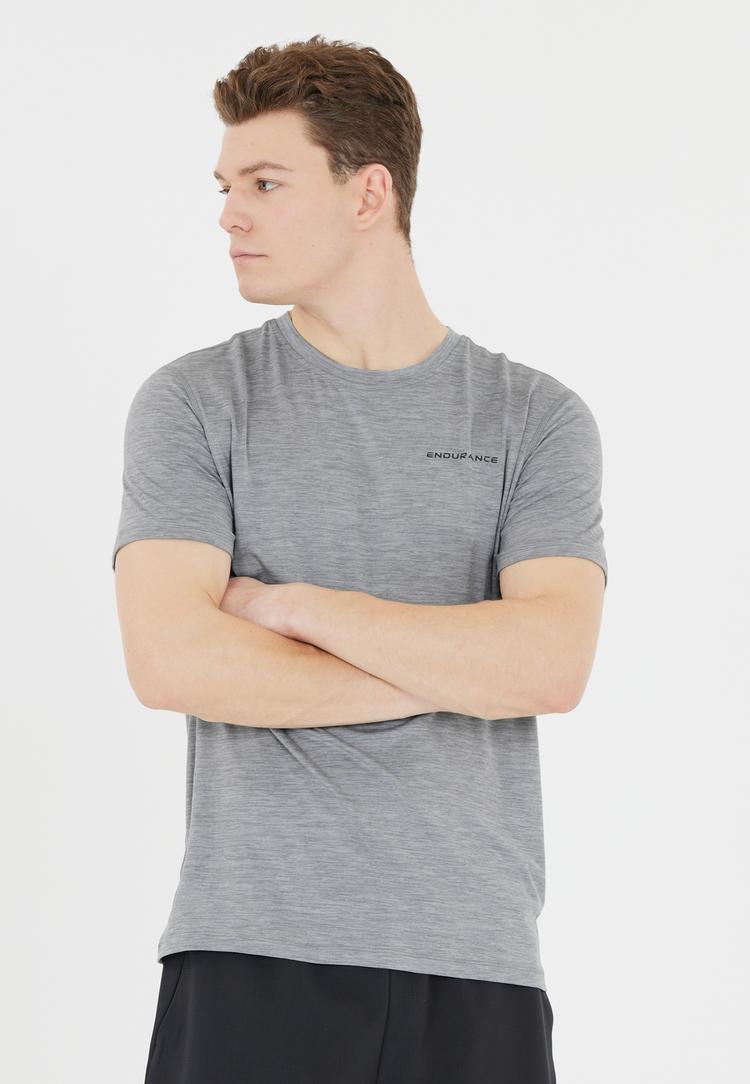 Endurance Endurance Abdon Funktionsshirt Herren - 1005 Light Grey Melange - 1 | SportScheck