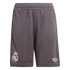 adidas Real Madrid 24/25 Kids Ausweichshorts Funktionsshorts Kinder Charcoal