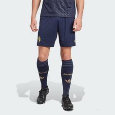 Rückansicht von adidas Juventus Turin 24/25 Ausweichshorts Funktionsshorts Herren Legend Ink