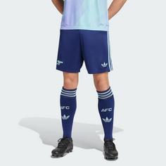 Rückansicht von adidas FC Arsenal 24/25 Ausweichshorts Fußballshorts Herren Night Sky