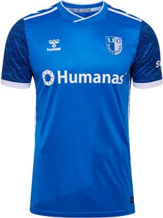 hummel 1FCM 24/25 HOME JERSEY S/S Fanshirt PRINCESS BLUE