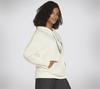 Skechers SKECH-SWEATS DIAMOND SHINE HOODIE Sweatshirt Damen - Wei&szlig;