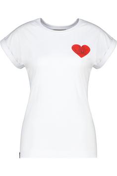 ALIFE AND KICKIN DineAK P T-Shirt Damen Love Forever Brilliant White