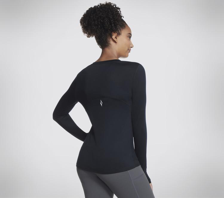 Skechers Skechers GODRI SWIFT LS CREW Longshirt Damen - Schwarz - 0 | SportScheck
