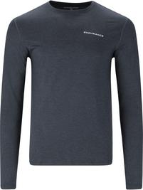 Endurance Abdon Langarmshirt Herren - 1111 Black Melange