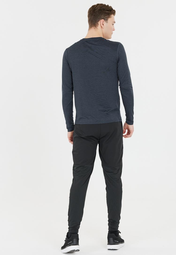 Endurance Endurance Abdon Langarmshirt Herren - 1111 Black Melange - 2 | SportScheck