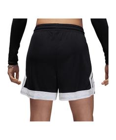 Rückansicht von Nike Diamond 4in Short Damen Shorts Damen schwarzweiss