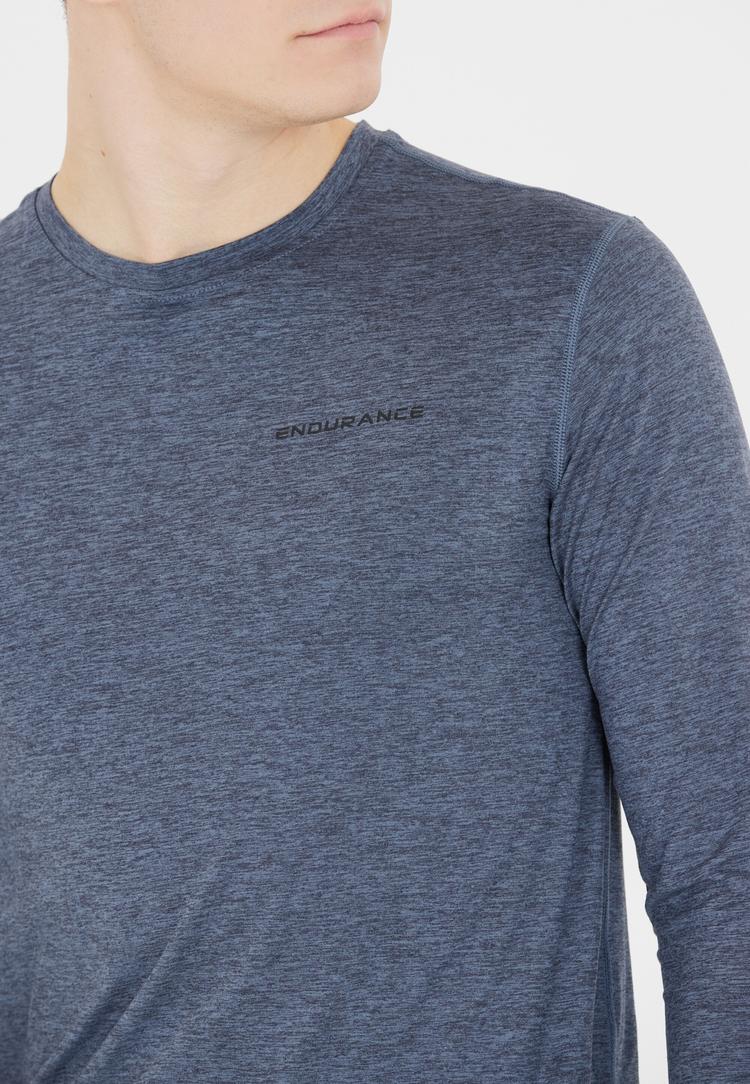 Endurance Endurance Abdon Langarmshirt Herren - 1173 Ombre Blue - 1 | SportScheck