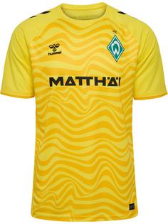 hummel WER 24/25 GK JERSEY S/S Fanshirt BLAZING YELLOW