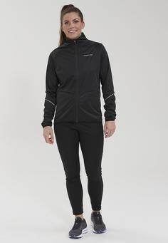 Rückansicht von Endurance Elving Laufjacke Damen 1001 Black