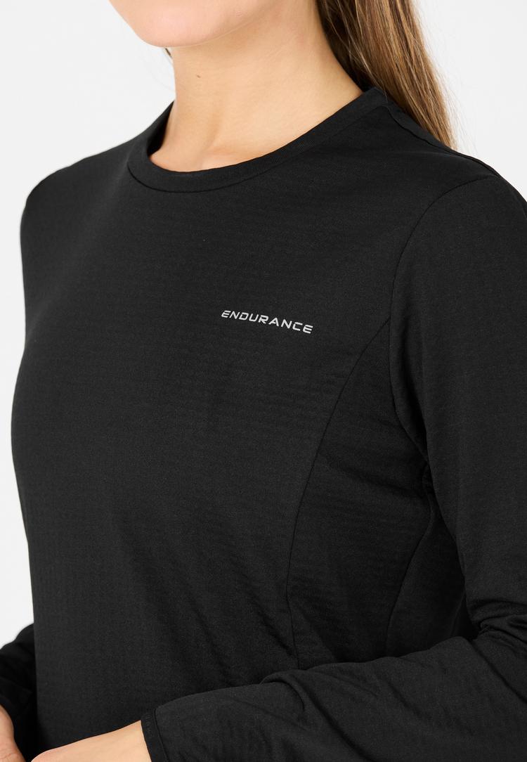 Endurance Endurance Leah Langarmshirt Damen - 1001A BlackA - 2 | SportScheck