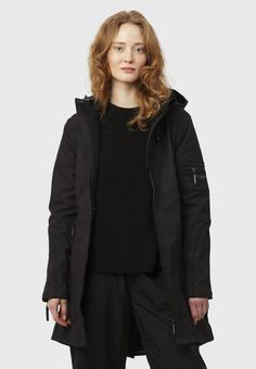 Rückansicht von Ilse Jacobsen RAIN07 Regenjacke Damen schwarz