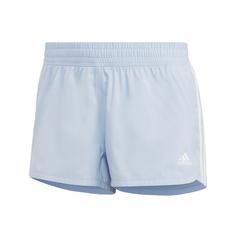 adidas Pacer 3-Streifen Woven Shorts Funktionsshorts Damen Blue Dawn