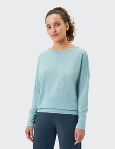 Rückansicht von VENICE BEACH VB Calma Sweatshirt Damen blue shadow