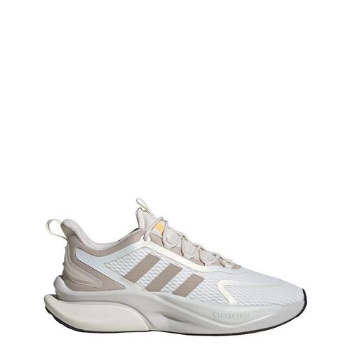 Rückansicht von adidas Alphabounce+ Bounce Schuh Sneaker Herren Core White / Wonder Beige / Chalk White