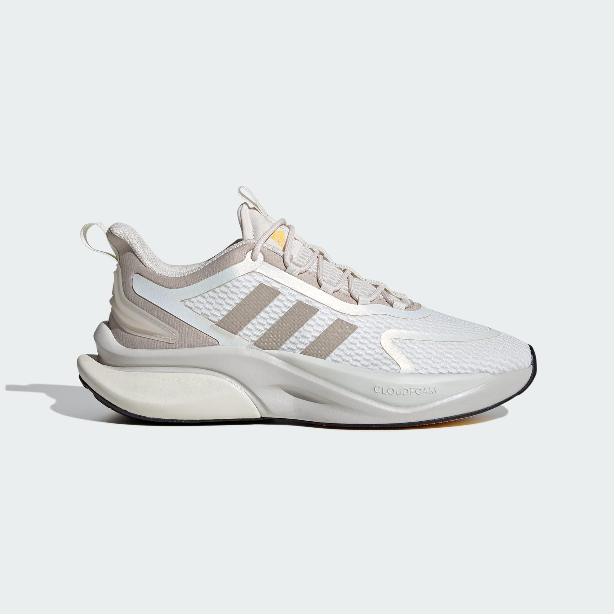 Adidas running shoes mens white best sale