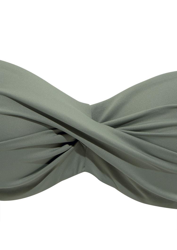 S.OLIVER S.OLIVER Bandeau-Bikini-Top Bikini Oberteil Damen - oliv - 4 | SportScheck