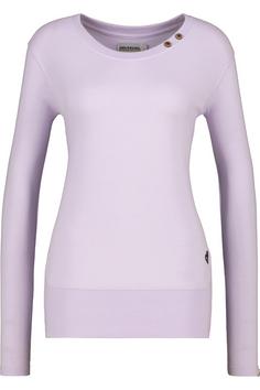 ALIFE AND KICKIN ConnyAK A Langarmshirt Damen gentle lavender melange