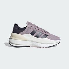 adidas Avryn_X Schuh Sneaker Damen Preloved Fig / Aurora Black / Almost Pink